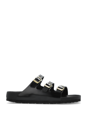 サンダル・ミュール GIVENCHY FW24 Givenchy With Heel Red (BE403L E257600) Sculpted heeled mules in patent leather in - vermillon